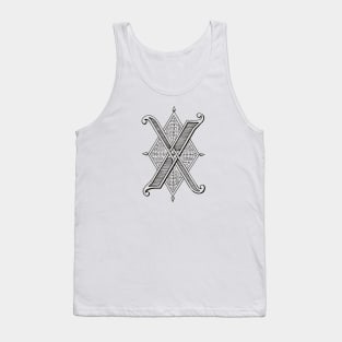 Monogram X Tank Top